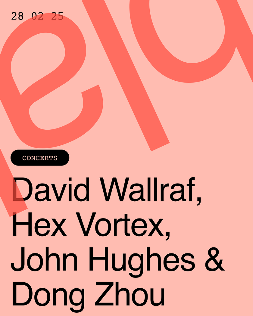 Hörbar: David Wallraf / Hex Vortex / John Hughes & Dong Zhou