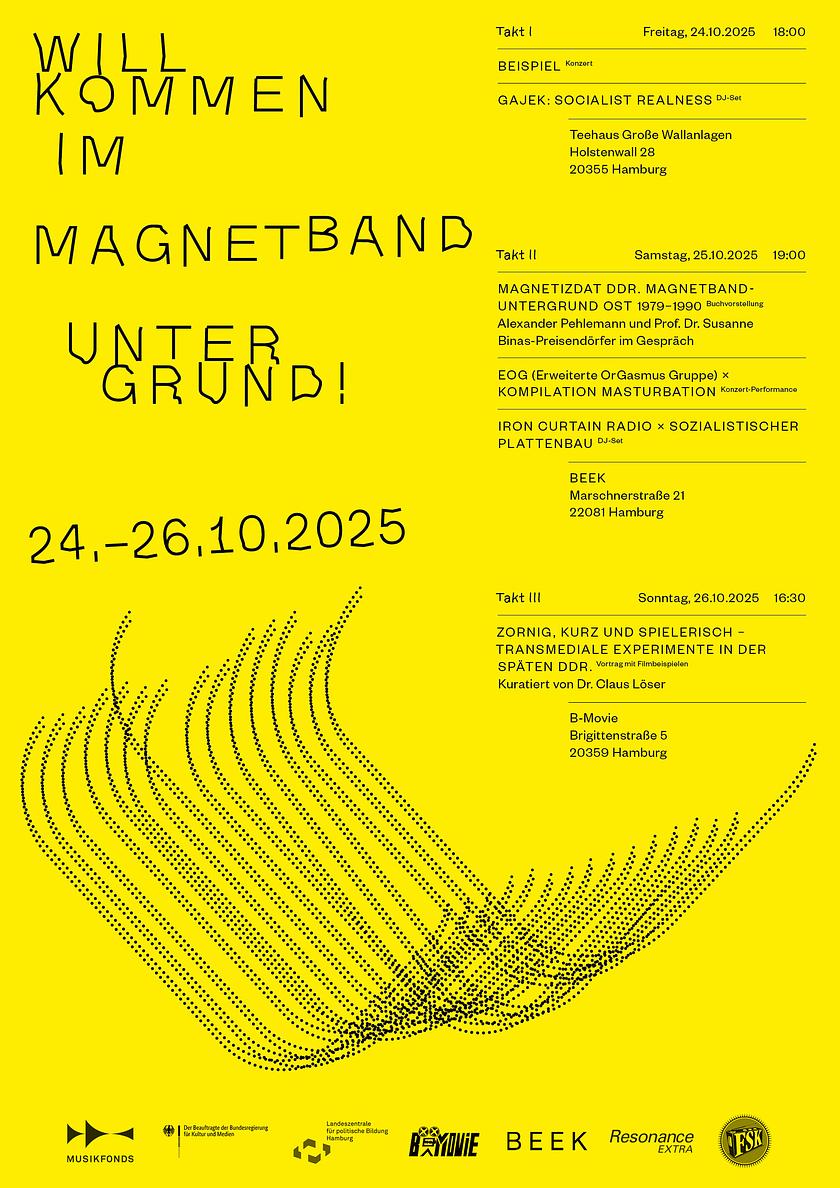 WILLKOMMEN IM MAGNETBANDUNTERGRUND! - TAKT III
