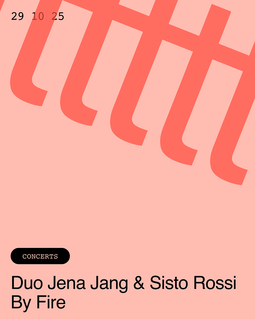 Hörbar: Duo Jena Jang & Sisto Rossi / By Fire