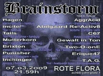 incite/ live-AV @ Brainstorm Party