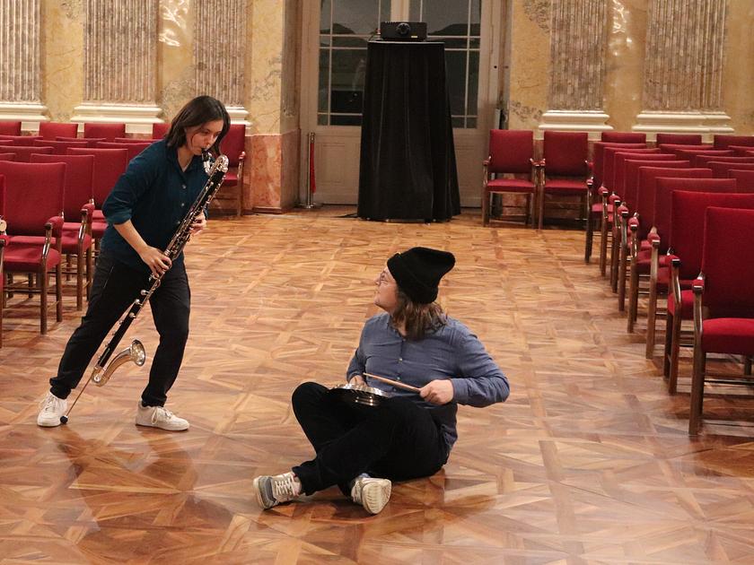 Neue Musik für Klarinette und Schlagzeug