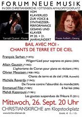 BAIL AVEC MOI–CHANTS DE TERRE ET DE CIEL