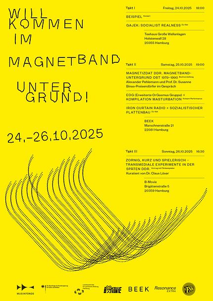 WILLKOMMEN IM MAGNETBANDUNTERGRUND! - TAKT II