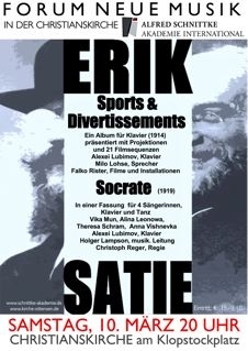 ERIK SATIE SOCRATE /ERIK SATIE SPORTS&DIVERTISSEMENTS