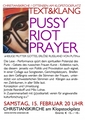 TEXT&KLANG PUSSY RIOT PRAYER